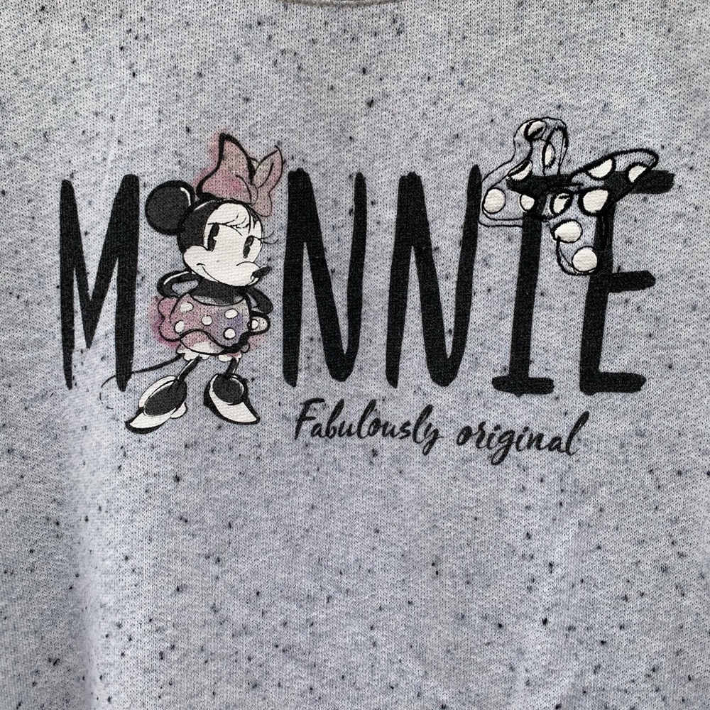Disney Minnie Mouse Lace Side Sweater Med - Picture 4 of 8